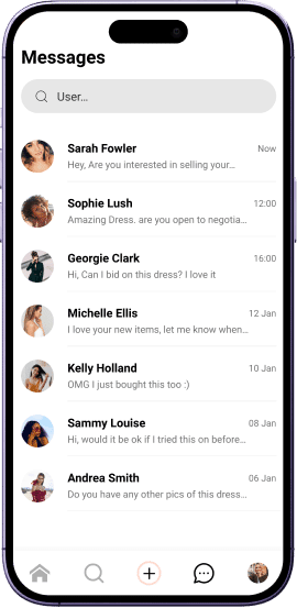 Messages Screen