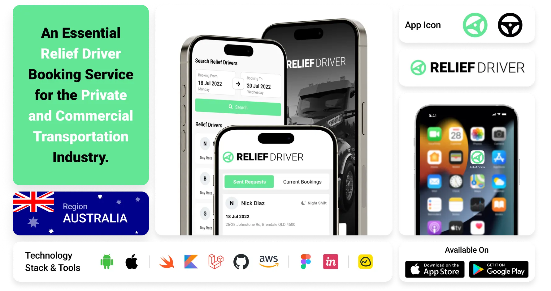Relief Driver desktop