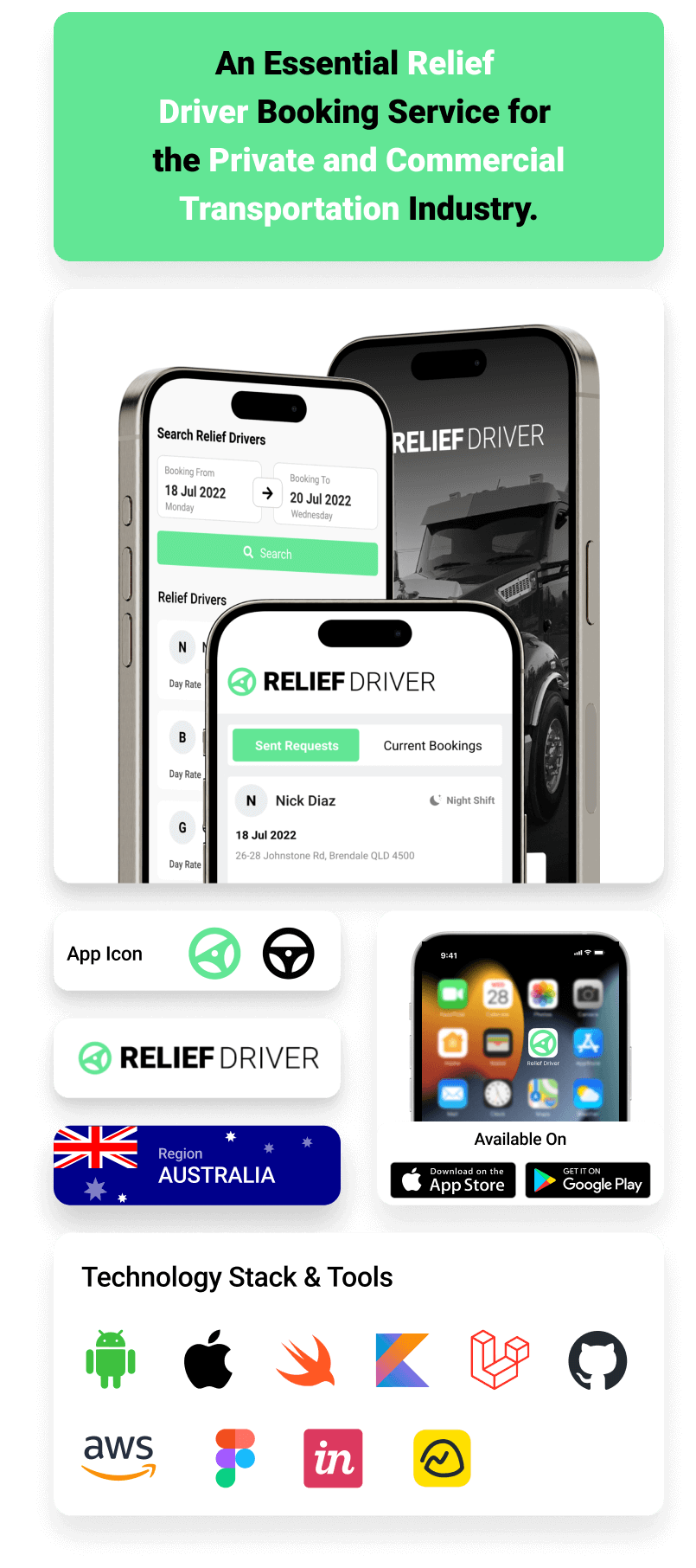 Relief Driver Mobile