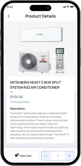 Product Details Screen