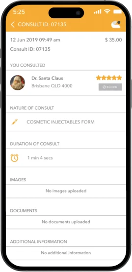 Consultant Detail Screen