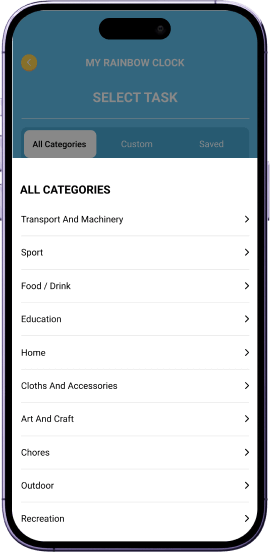Categories Screen