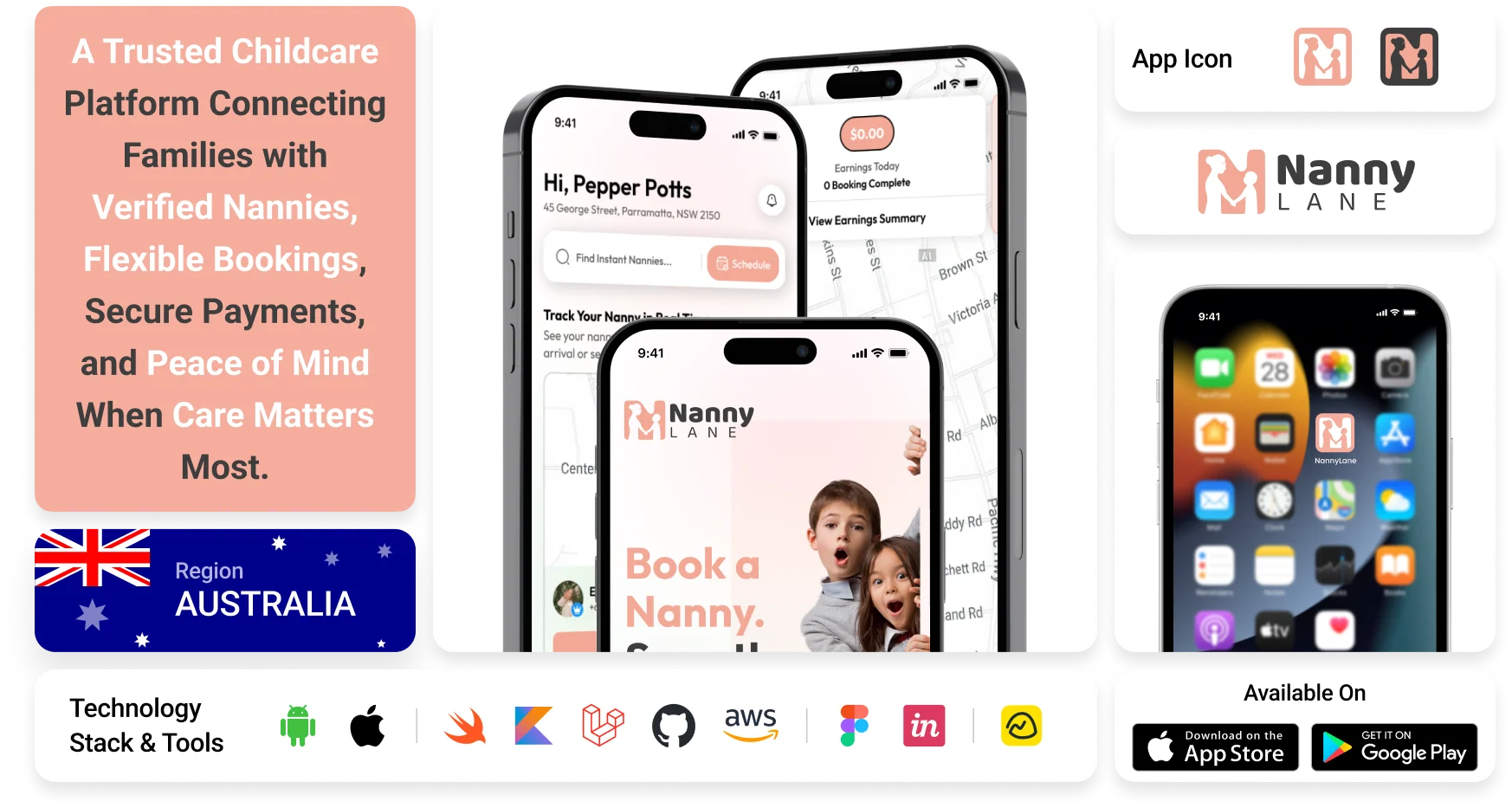 Nannylane desktop