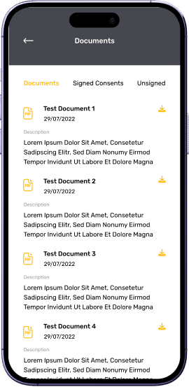 Document Screen
